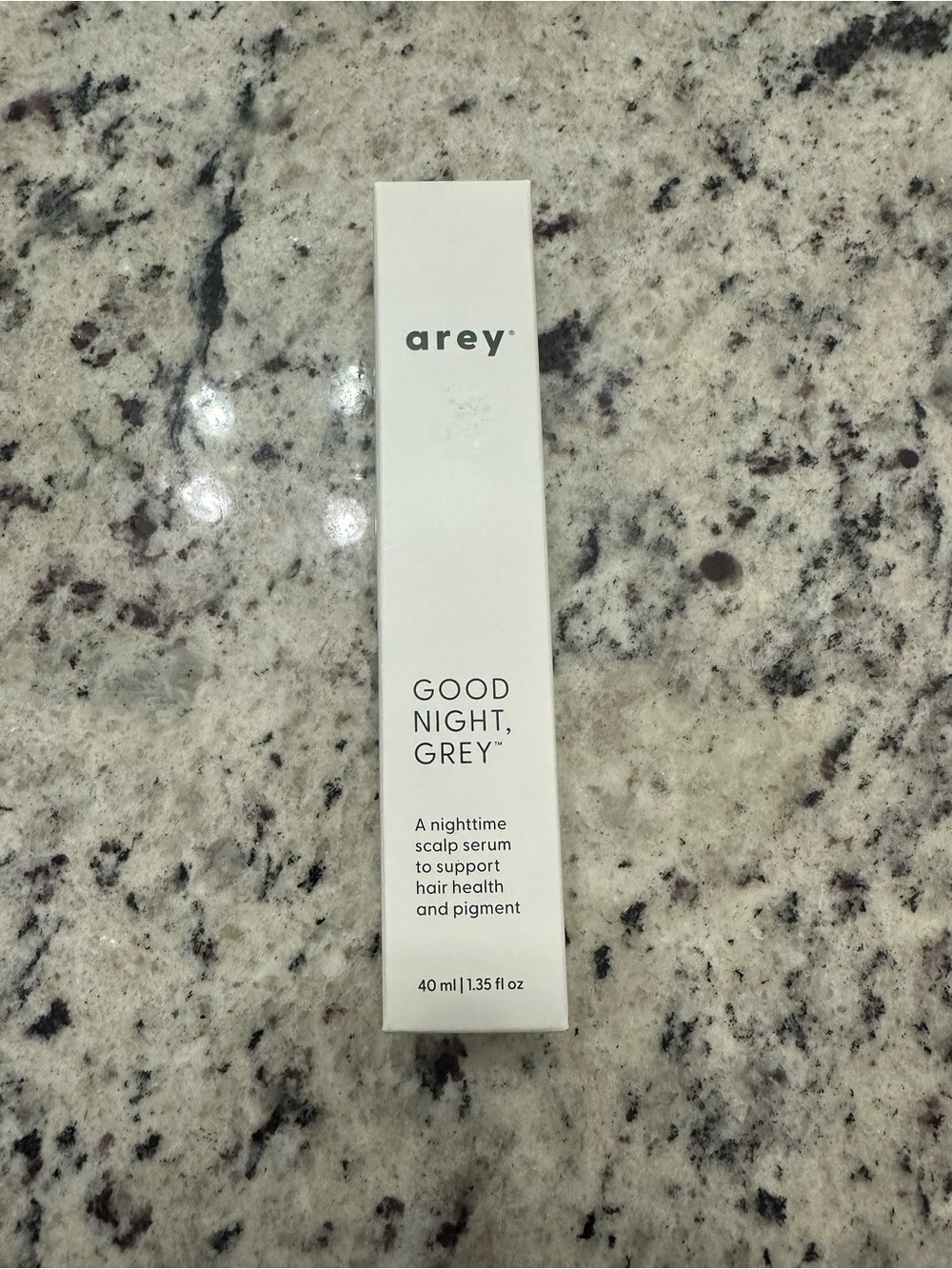 Good Night, Grey Nighttime Scalp Serum — White